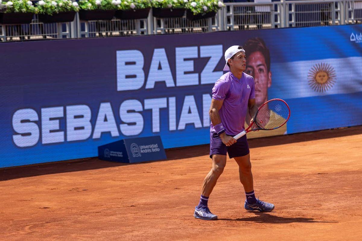 Báez alcanza su tercera semifinal de la temporada 2024 sudamericana