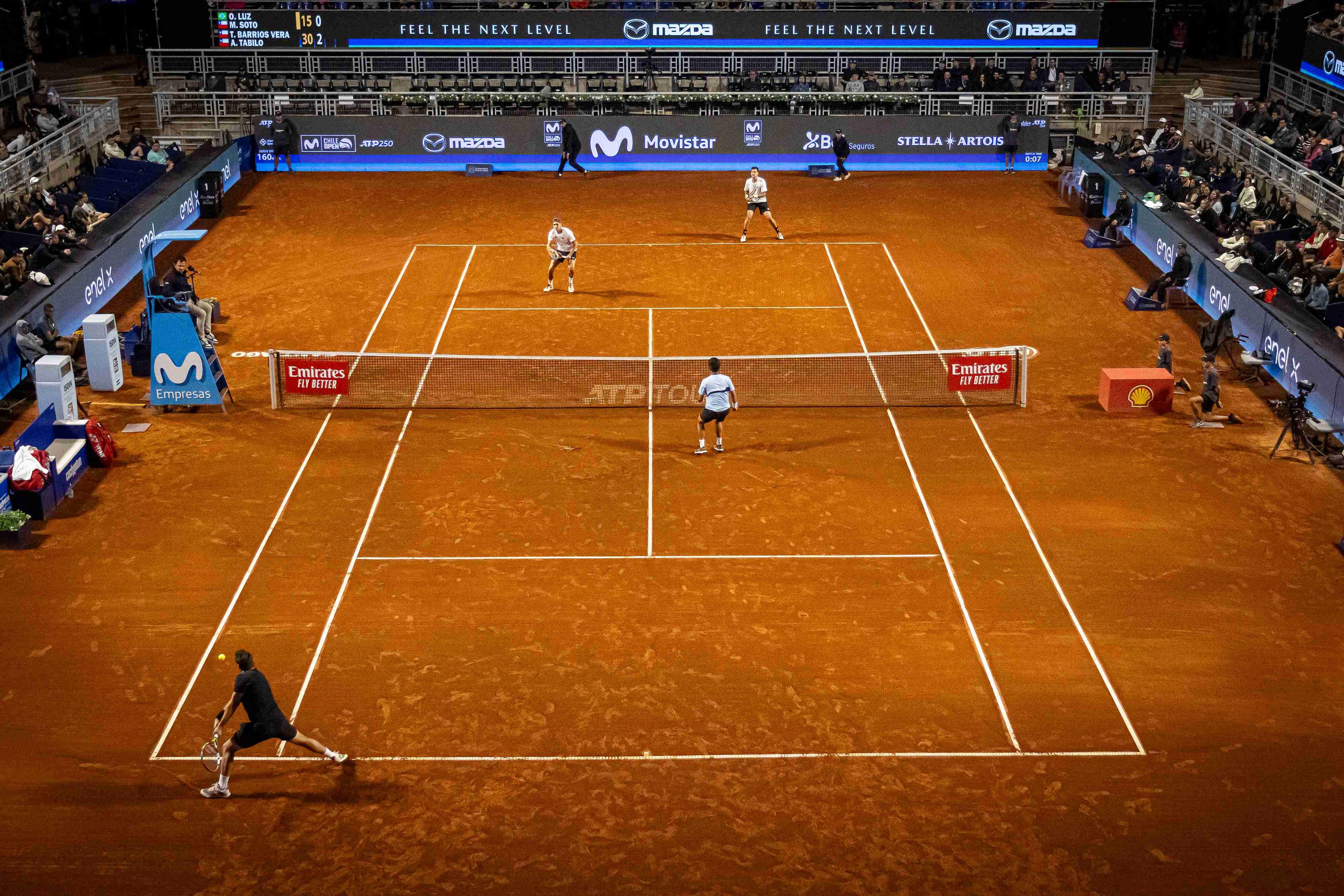 ¡Conoce la entry list para los Dobles del Movistar ChileOpen 2025!